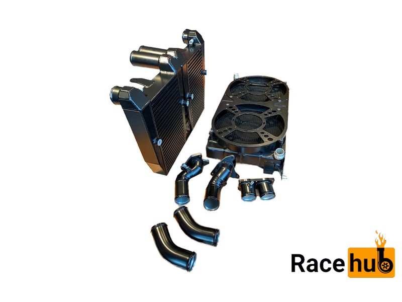 Air-to-air cooling system for VAG 4.0 TFSI (RS6/RS7/S8/A8/S6/S7) Black [3]