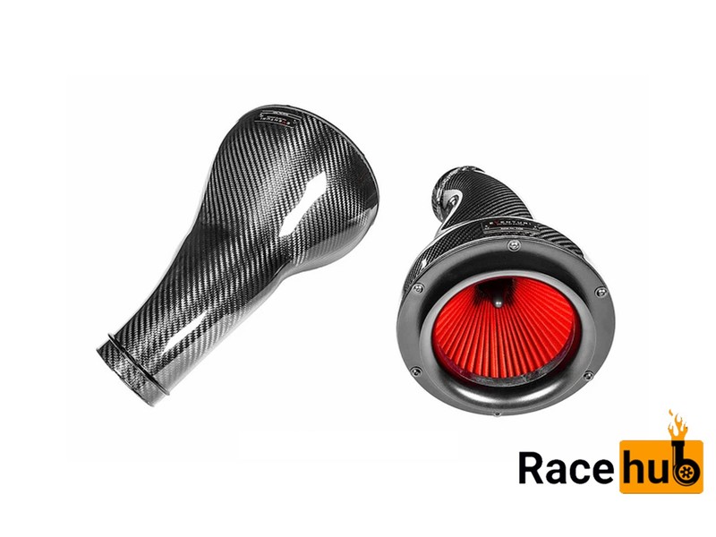 BMW F9X M5/M8 Black Carbon intake with shrouds [10]