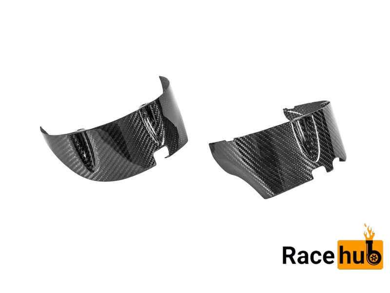 BMW F9X M5/M8 Black Carbon intake with shrouds [4]