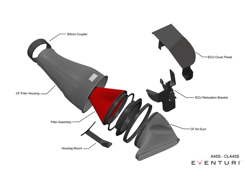 Mercedes W177 A45 / C118 CLA45 - Carbon Intake [1]